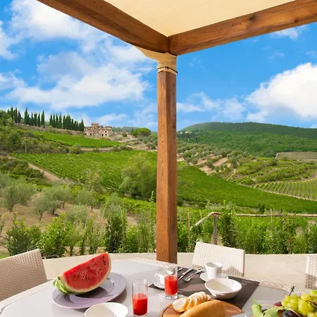 My Exclusive Italy - Chianti With Pool Near The Vineyard גרבה אין קיאנטי