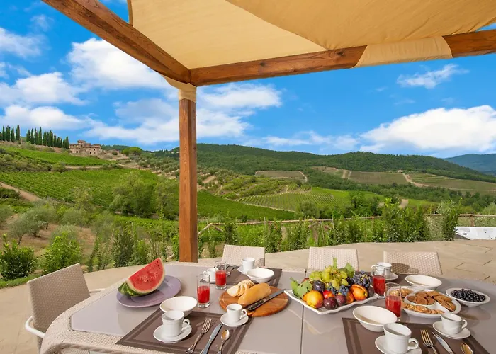 My Exclusive Italy - Chianti With Pool Near The Vineyard Villa